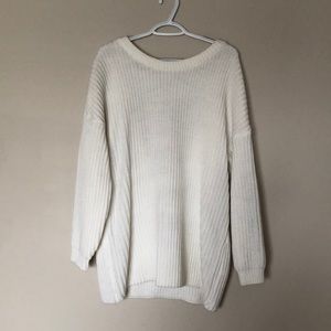 Cream sweater